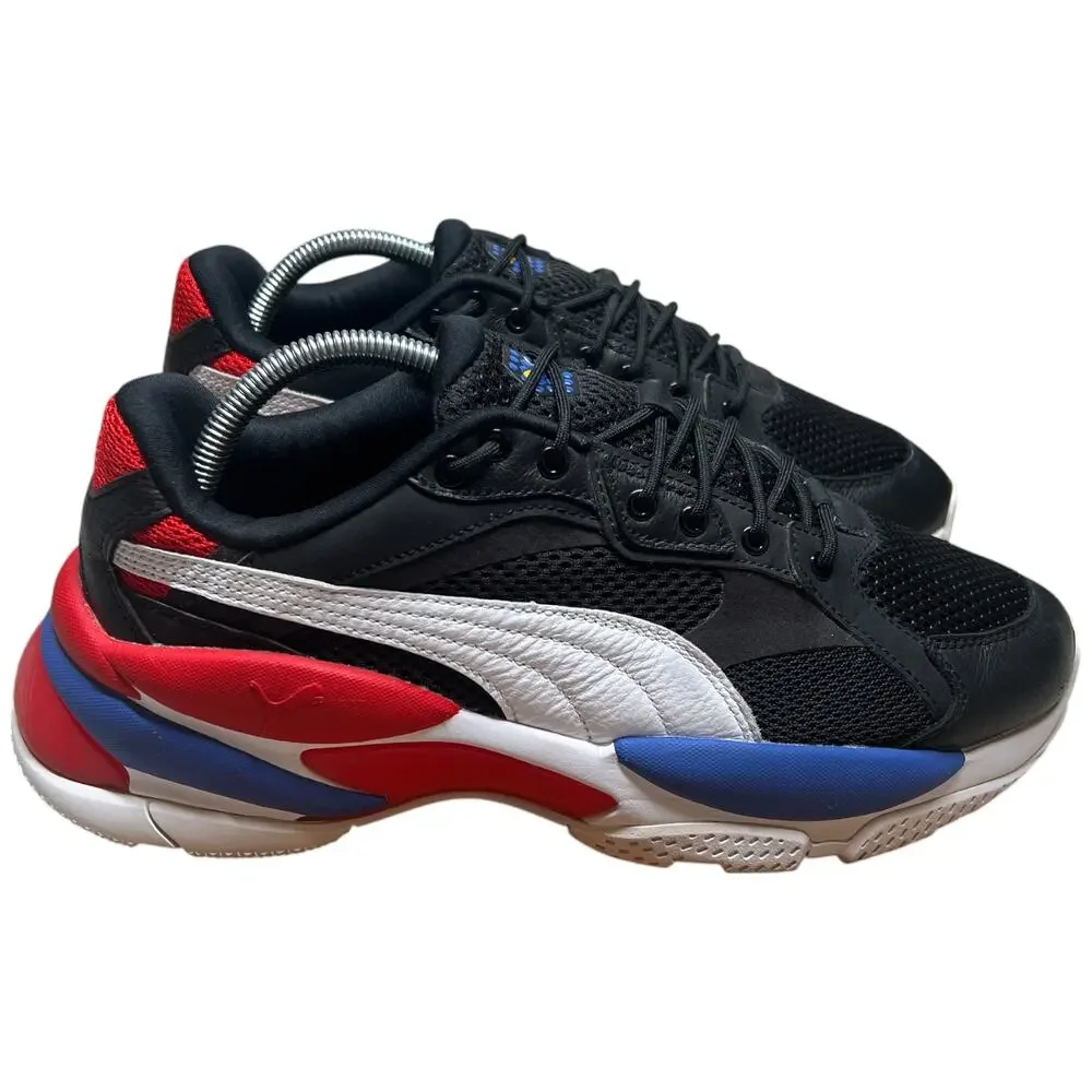 PUMA Lqdcell Epsilon Men's 9.5 Black Dazzling Blue Training Shoe Sneakers